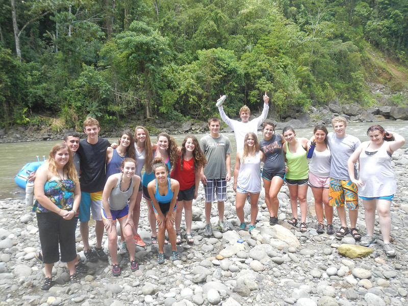 Costa Rica Community Service White Water Rafting
