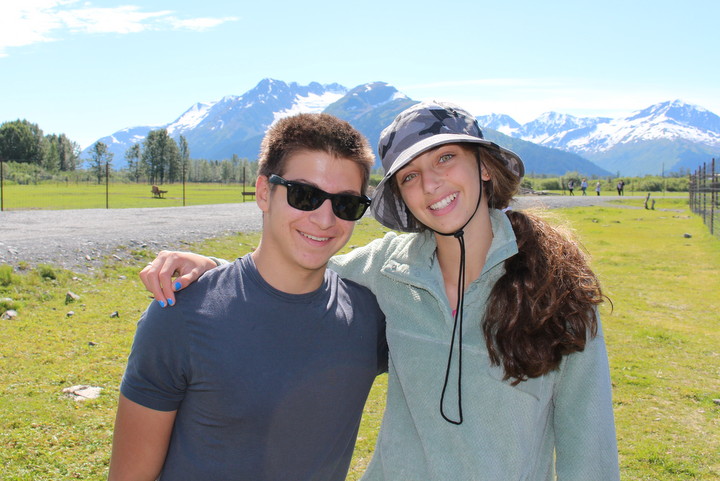 Rafting and Raking in Anchorage - Alaska Community Service 1