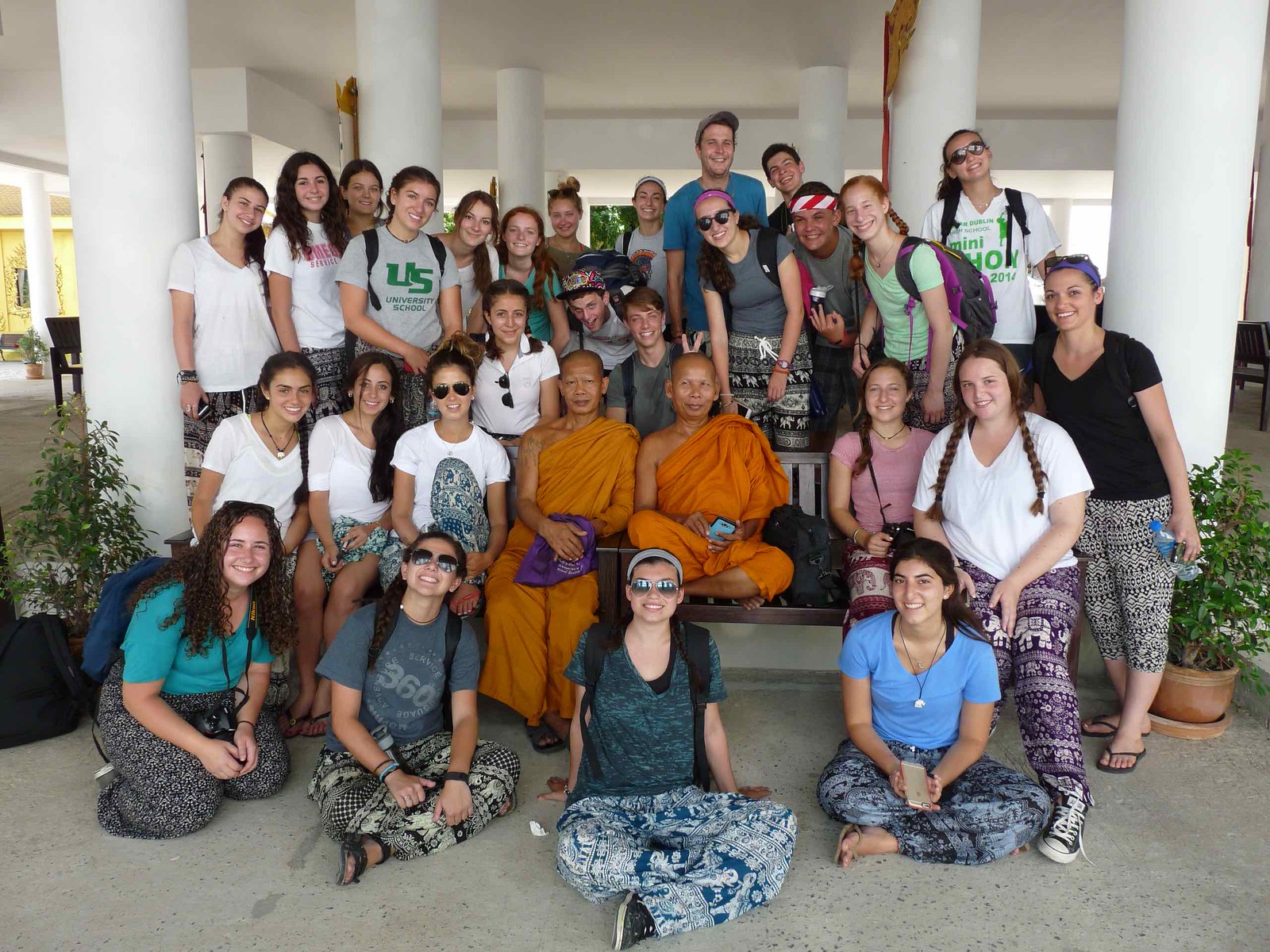 Thailand Community Service at Ziplining