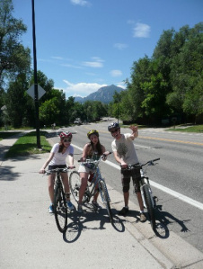 Biking in Boulder