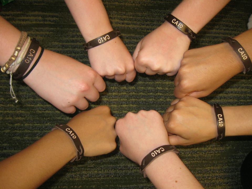 California Community Service with Matching Bracelets