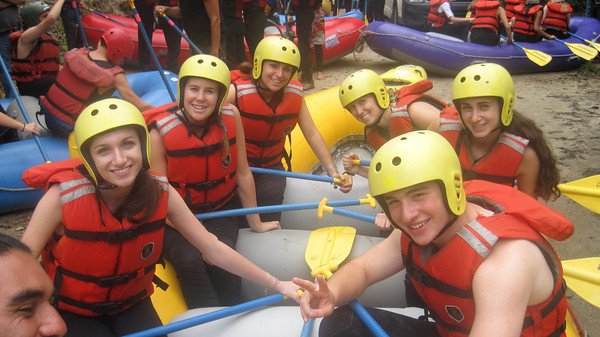 Rafting in Ecuador