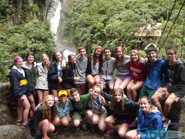 Ecuador Waterfall