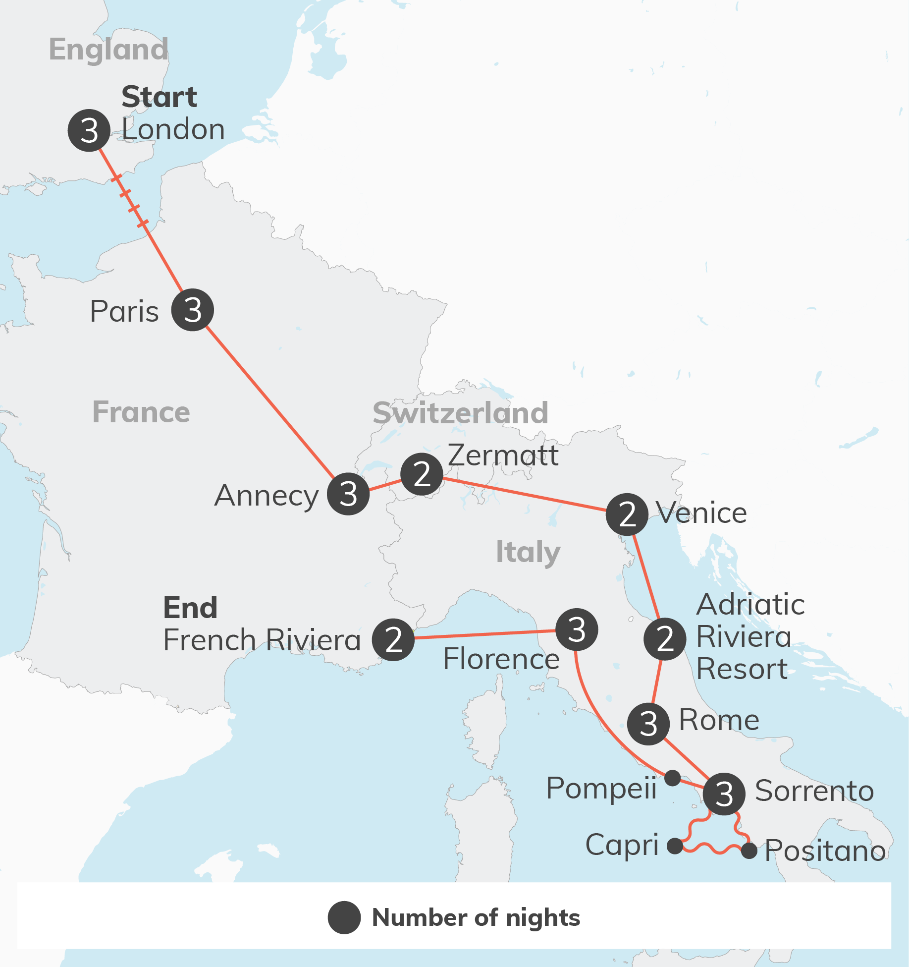 European Experience ON TOUR - 28 days