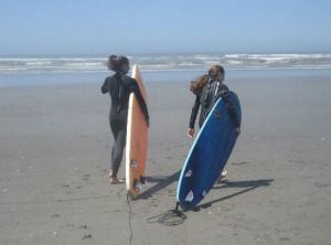 Hitting the Waves