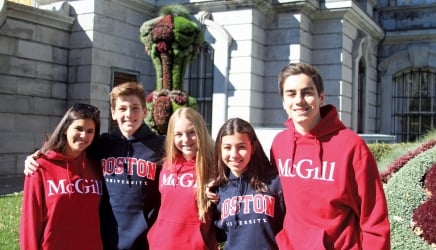 Pre-College Enrichment Montreal on the campus of McGill with College Preview Week in Boston - 28 Days 2