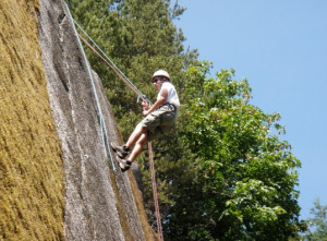Rappelling