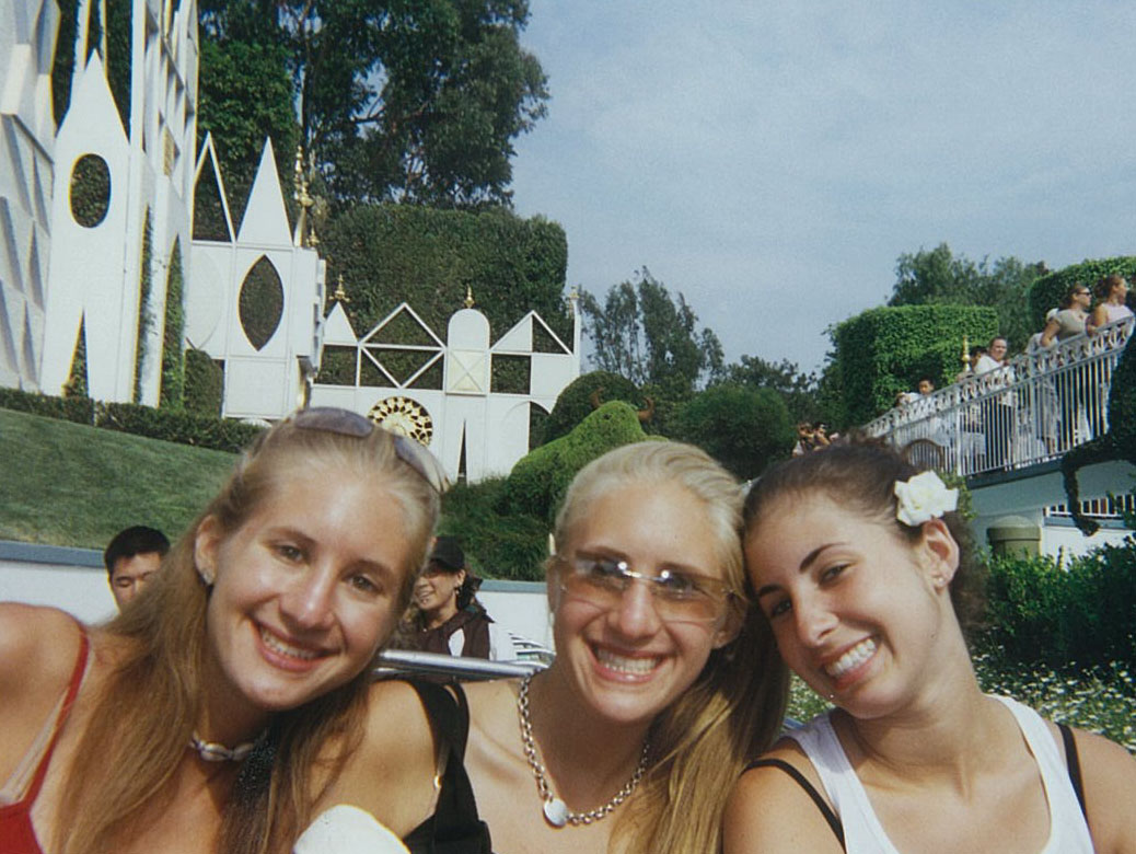 Shelby at Disneyland on the Extrav