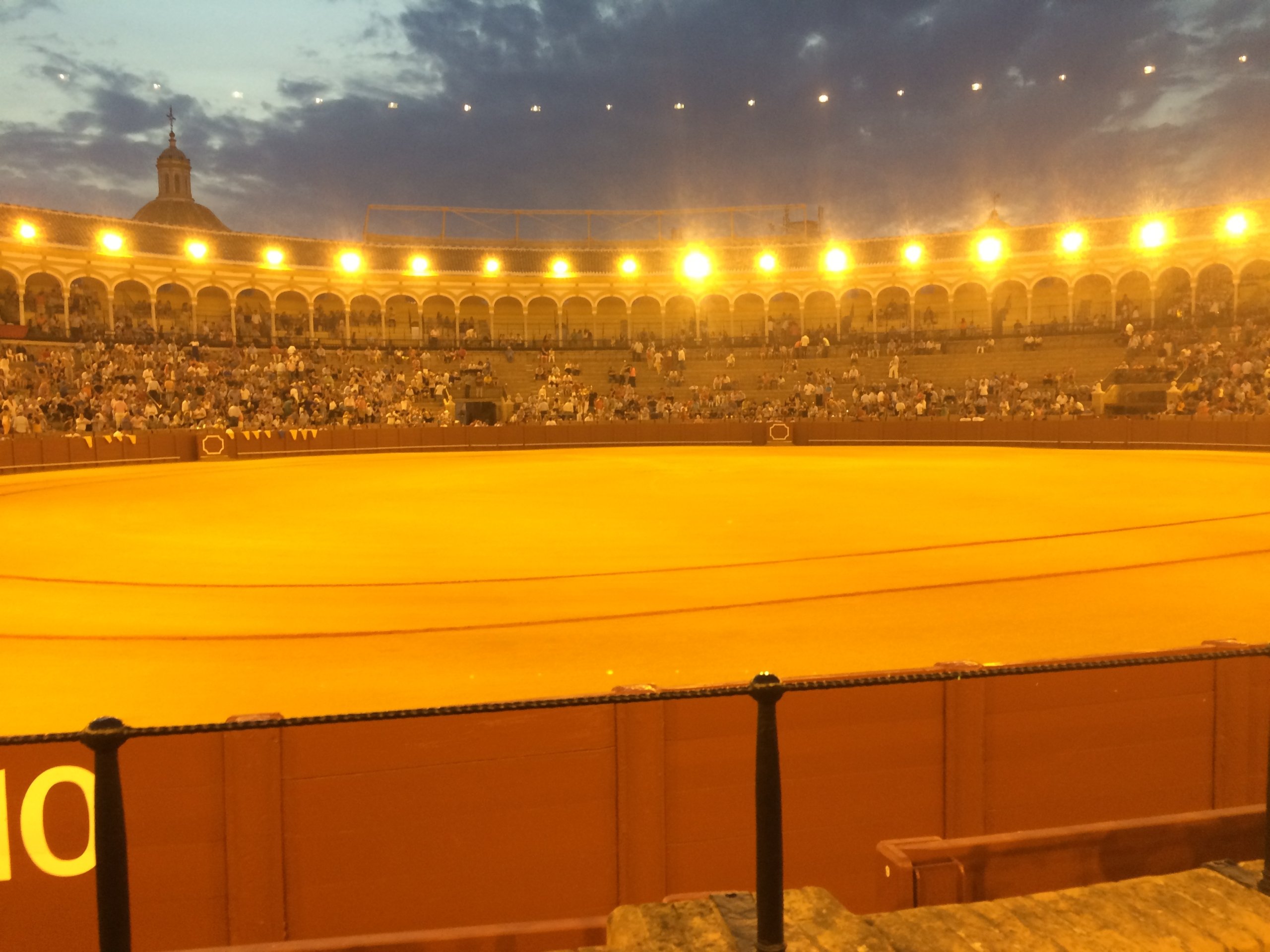 Teen tour taking in the exciting live show.