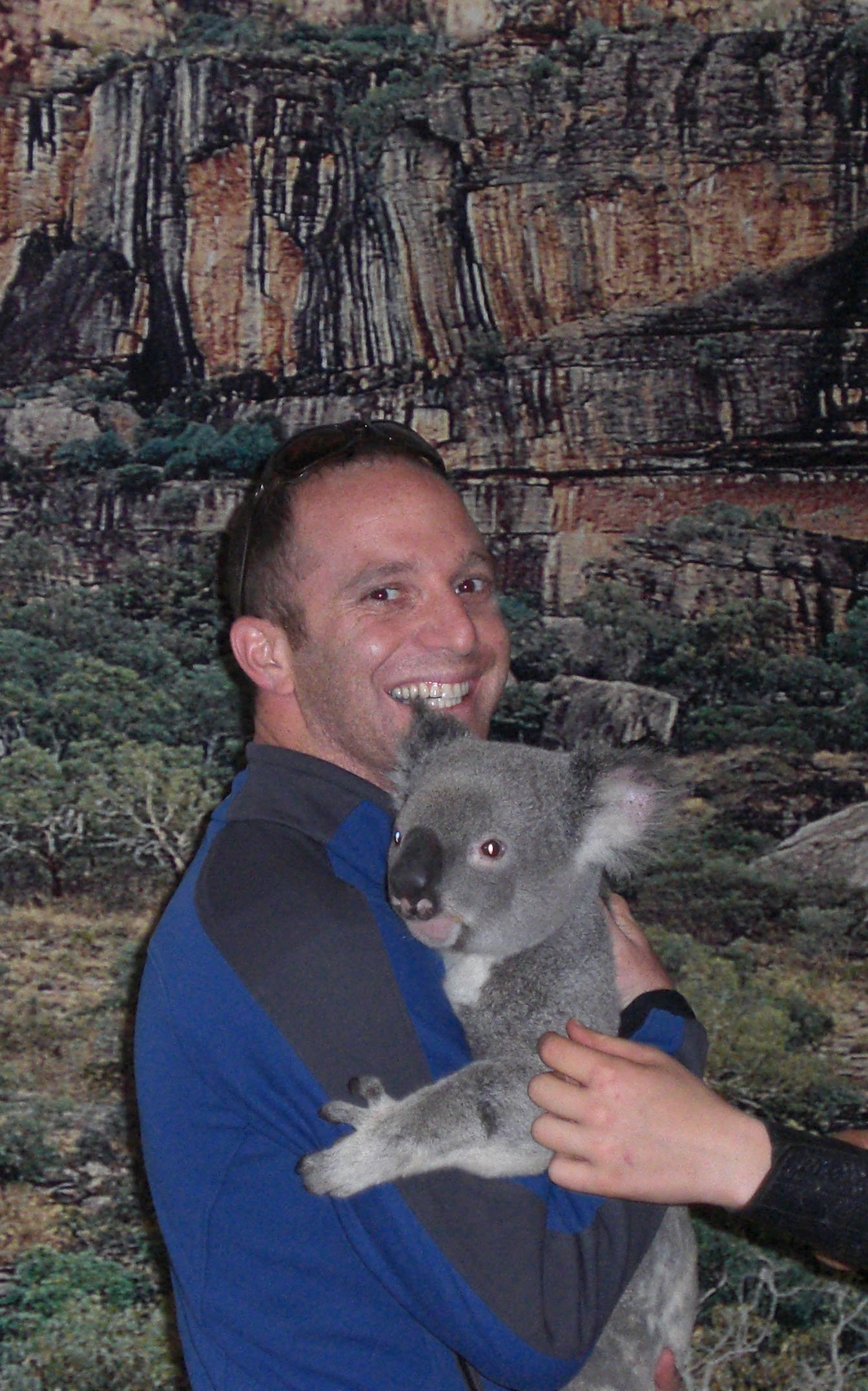 Symon & A Koala in Australia